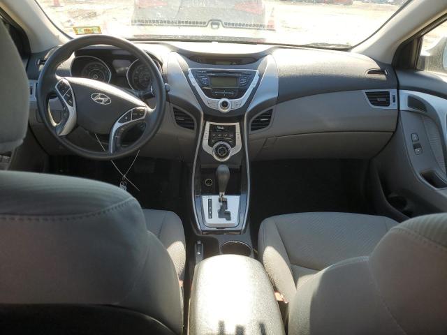 KMHDH4AE4CU437956 - 2012 HYUNDAI ELANTRA GLS SILVER photo 8