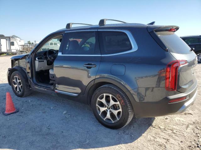 5XYP34HC9NG211338 - 2022 KIA TELLURIDE EX CHARCOAL photo 2