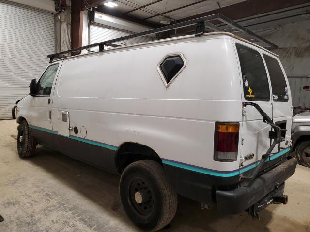 1FTSE34F72HA31003 - 2002 FORD ECONOLINE E350 SUPER DUTY VAN WHITE photo 2