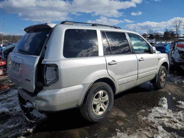 5FNYF18258B042156 - 2008 HONDA PILOT VP SILVER photo 3