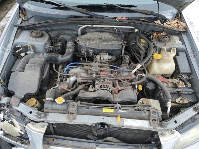 JF1SG65614H767759 - 2004 SUBARU FORESTER 2.5XS ვერცხლისფერი ფოტო 12