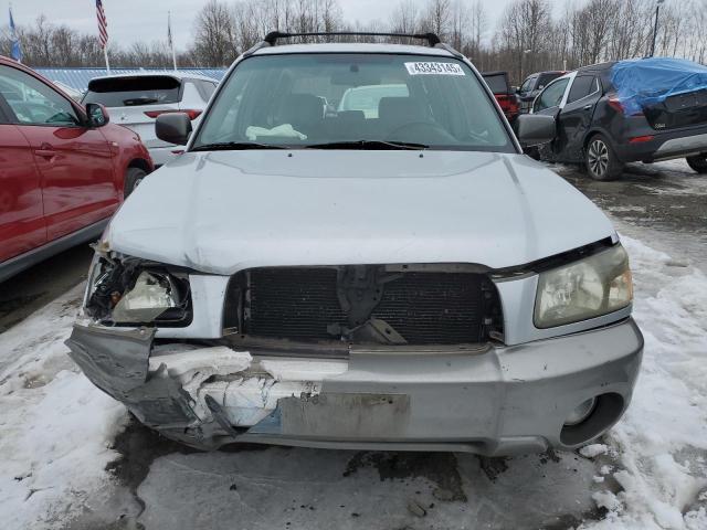 JF1SG65614H767759 - 2004 SUBARU FORESTER 2.5XS ვერცხლისფერი ფოტო 5