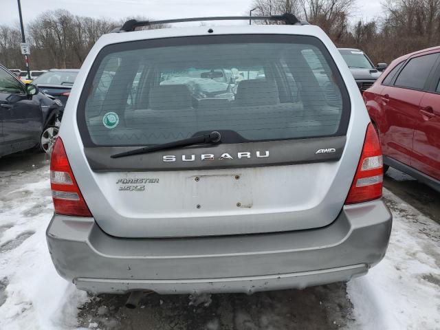 JF1SG65614H767759 - 2004 SUBARU FORESTER 2.5XS ვერცხლისფერი ფოტო 6