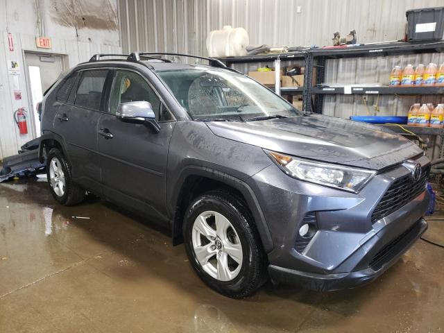 JTMW1RFV3KD005221 - 2019 TOYOTA RAV4 XLE GRAY photo 4