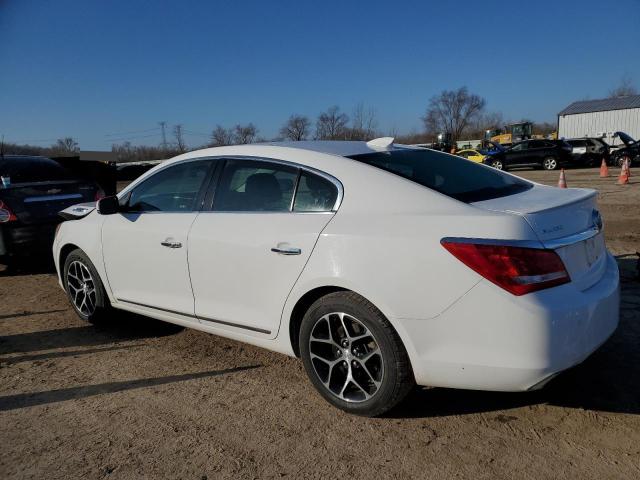 1G4G45G38GF253604 - 2016 BUICK LACROSSE SPORT TOURING WHITE photo 2