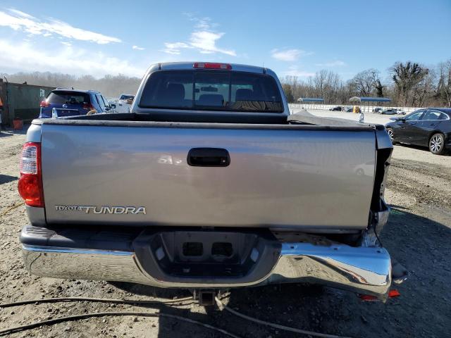 5TBRU34106S482970 - 2006 TOYOTA TUNDRA ACCESS CAB SR5 SILVER photo 6