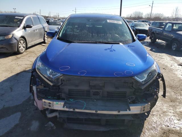 7FARW2H52LE013635 - 2020 HONDA CR-V EX BLUE photo 5