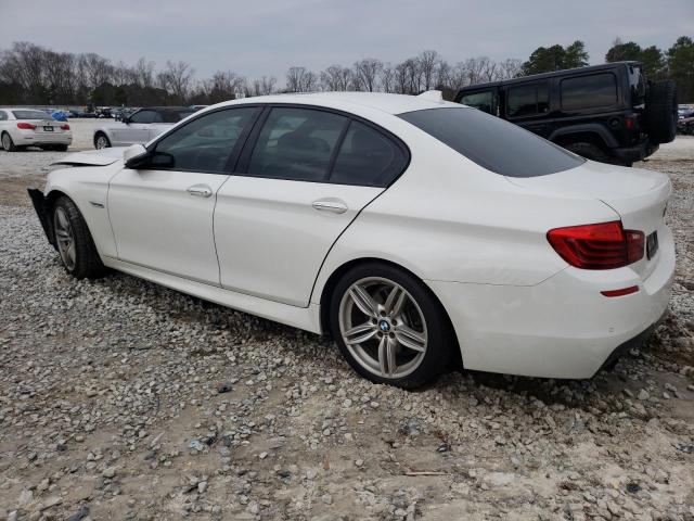 WBA5B1C5XFG128630 - 2015 BMW 535I I WHITE photo 2