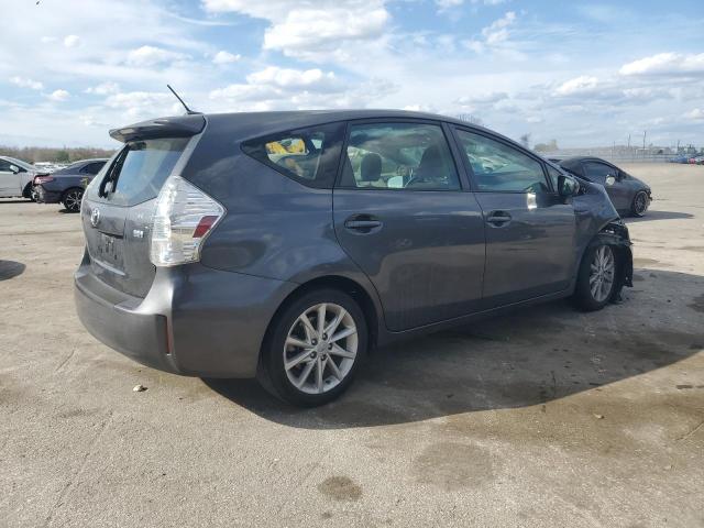 JTDZN3EU8D3200215 - 2013 TOYOTA PRIUS V GRAY photo 3