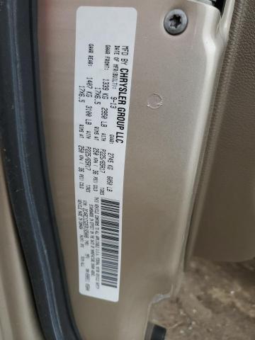 2C4RC1CG2ER165008 - 2014 CHRYSLER TOWN & COU TOURING L TAN photo 13