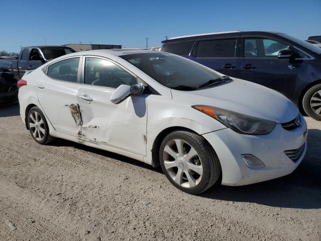 5NPDH4AE0DH222915 - 2013 HYUNDAI ELANTRA GLS WHITE photo 4