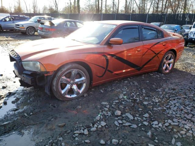 2B3CL5CT3BH512505 - 2011 DODGE CHARGER R/T ORANGE photo 1