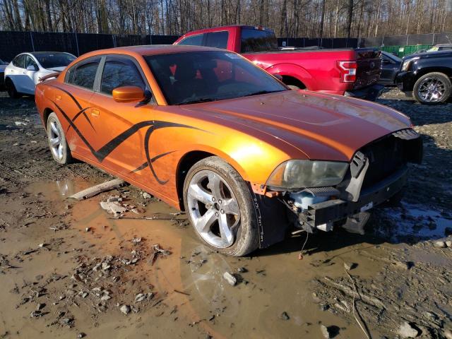 2B3CL5CT3BH512505 - 2011 DODGE CHARGER R/T ORANGE photo 4