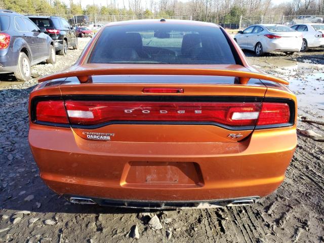 2B3CL5CT3BH512505 - 2011 DODGE CHARGER R/T ORANGE photo 6