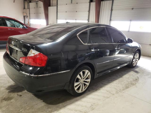 JNKAY01F68M651250 - 2008 INFINITI M35 BASE BLACK photo 3