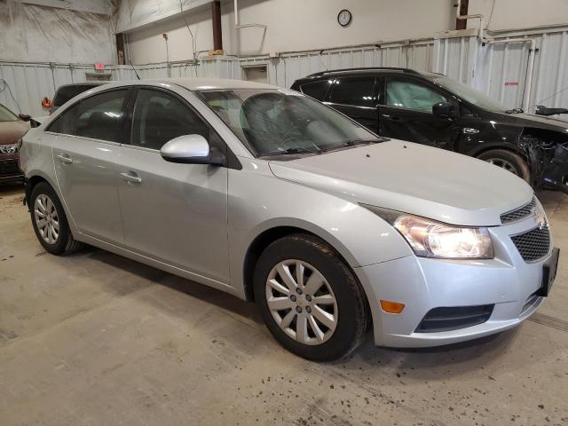 1G1PF5S91B7131575 - 2011 CHEVROLET CRUZE LT SILVER photo 4