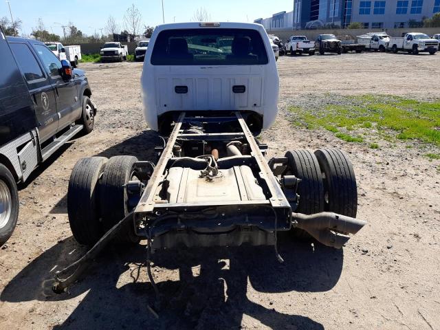 1FDUF4GT5EEB82369 - 2014 FORD F450 SUPER DUTY WHITE photo 6