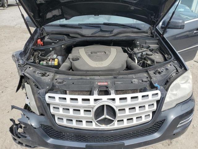 4JGBB8GB9BA710905 - 2011 MERCEDES-BENZ ML 350 4MATIC CHARCOAL photo 12