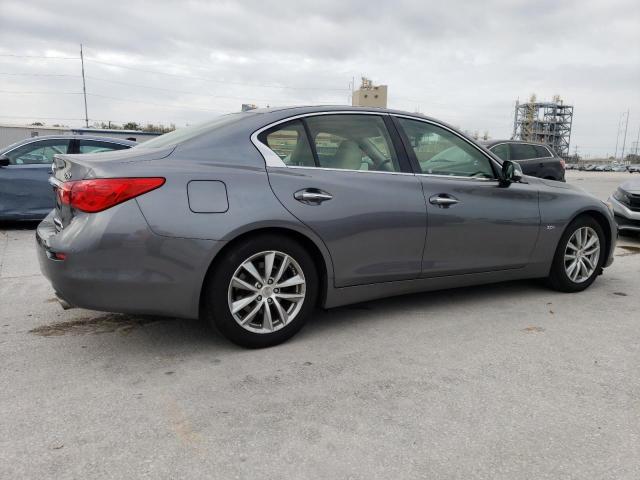 JN1EV7AP8GM302766 - 2016 INFINITI Q50 PREMIUM GRAY photo 3