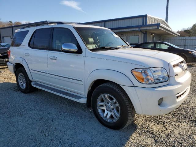 5TDZT38A37S290657 - 2007 TOYOTA SEQUOIA LIMITED WHITE photo 4