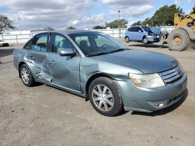 1FAHP24W68G156643 - 2008 FORD TAURUS SEL GREEN photo 4