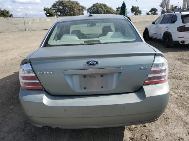 1FAHP24W68G156643 - 2008 FORD TAURUS SEL GREEN photo 6