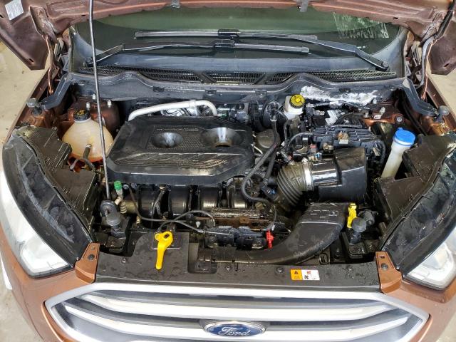 MAJ6S3GL6KC279015 - 2019 FORD ECOSPORT SE ნარინჯისფერი ფოტო 12