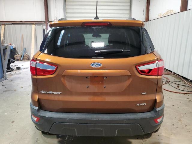 MAJ6S3GL6KC279015 - 2019 FORD ECOSPORT SE ნარინჯისფერი ფოტო 6