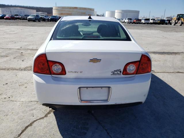 1G1ZC5E0XCF237741 - 2012 CHEVROLET MALIBU 1LT WHITE photo 6