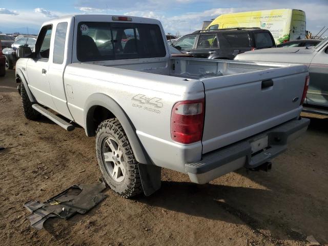 1FTZR45E12PA02262 - 2002 FORD RANGER SUPER CAB SILVER photo 2