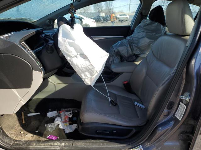 19XFB2F91EE061927 - 2014 HONDA CIVIC EXL გრაფიტი ფოტო 7