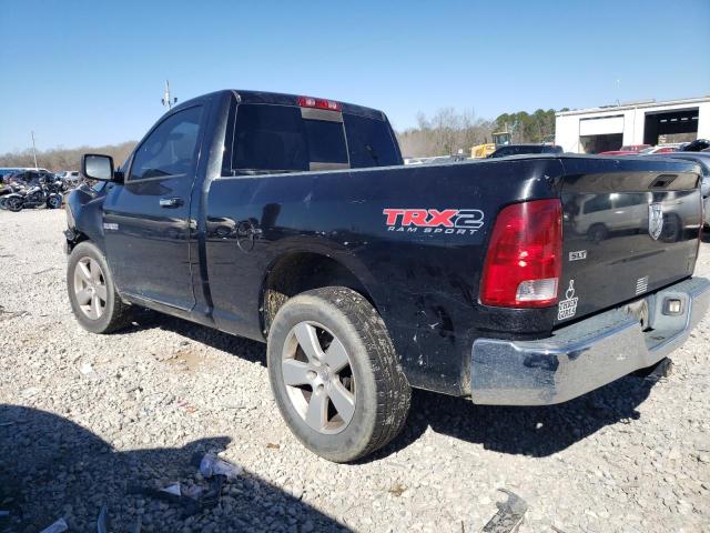 1D3HB16P09J523685 - 2009 DODGE RAM 1500 BLACK photo 2