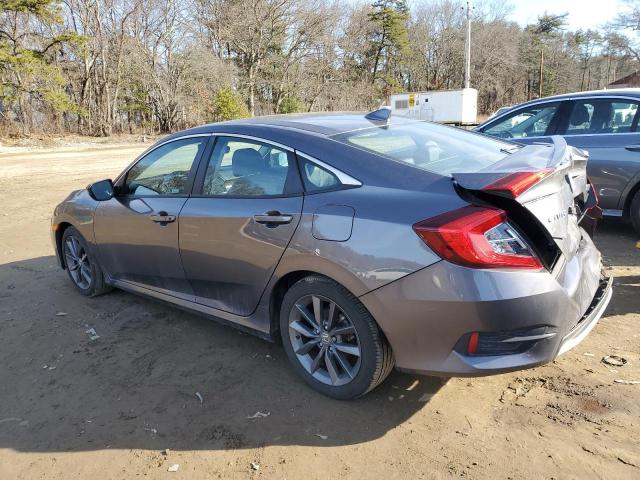 2HGFC1F72MH703176 - 2021 HONDA CIVIC EXL ნაცრისფერი ფოტო 2