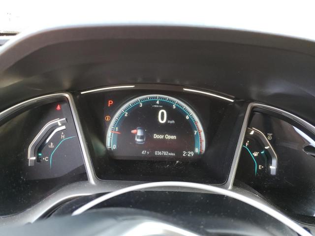 2HGFC1F72MH703176 - 2021 HONDA CIVIC EXL ნაცრისფერი ფოტო 9