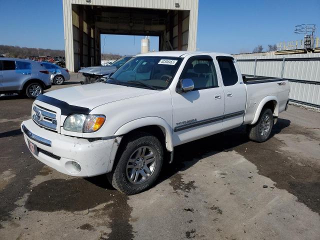 5TBRT34134S451809 - 2004 TOYOTA TUNDRA ACCESS CAB SR5 WHITE photo 1