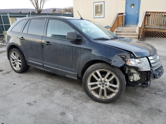 2FMDK30C99BA97553 - 2009 FORD EDGE SPORT BLACK photo 4