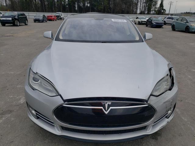 5YJSA1CNXDFP06824 - 2013 TESLA MODEL S 银色 照片 5