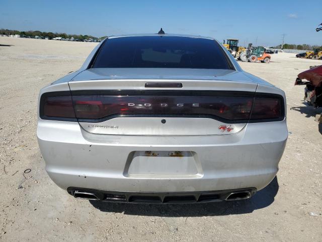 2C3CDXAT5DH677361 - 2013 DODGE CHARGER POLICE SILVER photo 6