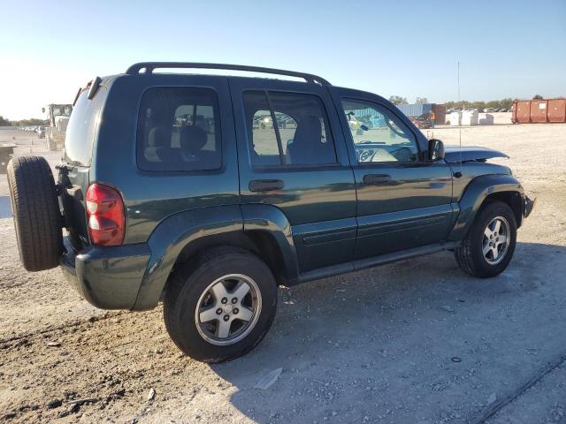 1J4GK38K65W689458 - 2005 JEEP LIBERTY RENEGADE 绿色 照片 3