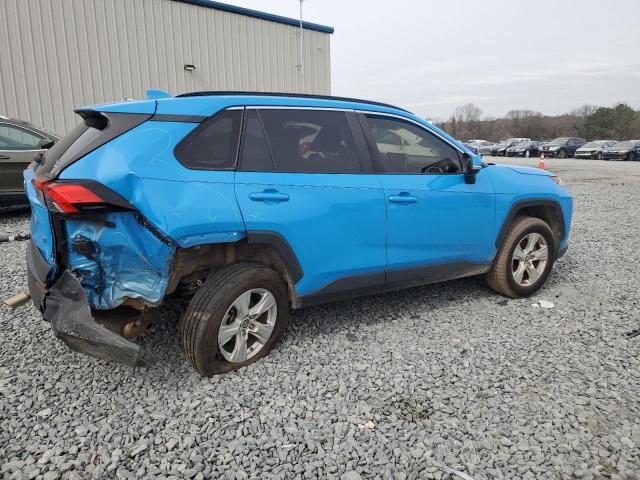 JTMW1RFVXKD501164 - 2019 TOYOTA RAV4 XLE BLUE photo 3