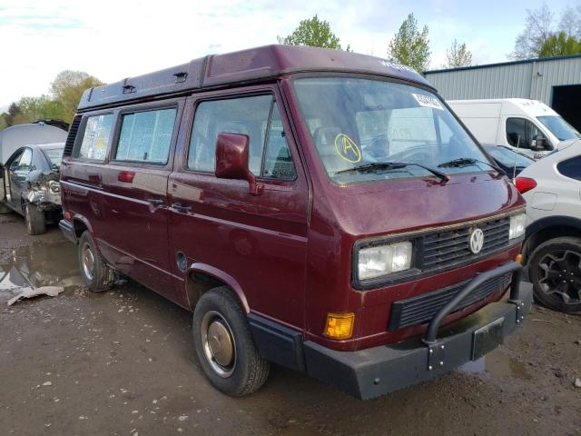 WV2ZB0257LH082715 - 1990 VOLKSWAGEN VANAGON CAMPMOBILE BURGUNDY photo 1