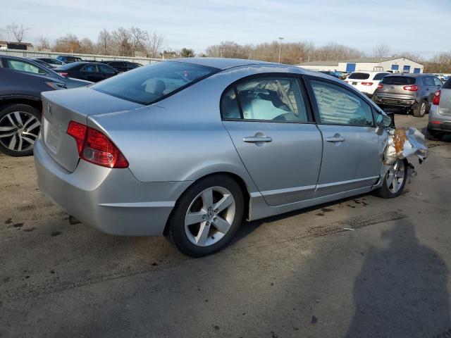 2HGFA16876H500673 - 2006 HONDA CIVIC EX SILVER photo 3