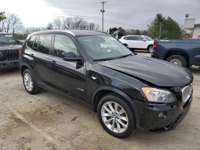 5UXWX9C5XE0D40461 - 2014 BMW X3 XDRIVE28I BLACK photo 4