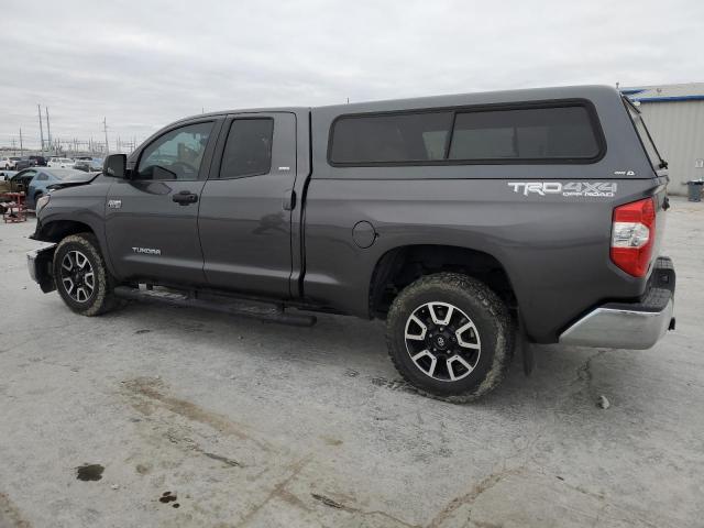 5TFUY5F11KX789132 - 2019 TOYOTA TUNDRA DOUBLE CAB SR/SR5 GRAY photo 2