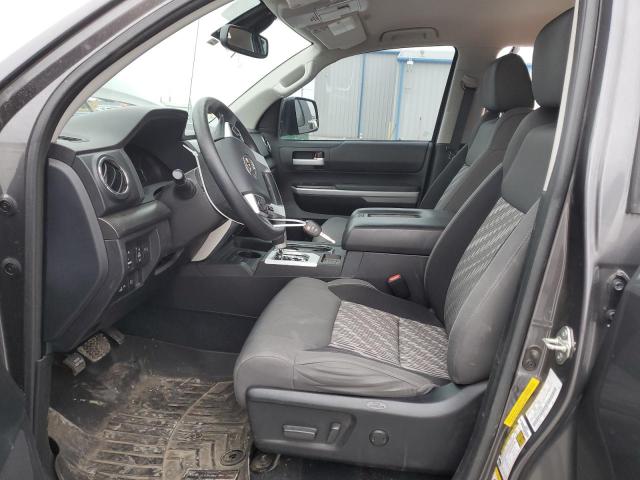 5TFUY5F11KX789132 - 2019 TOYOTA TUNDRA DOUBLE CAB SR/SR5 GRAY photo 7