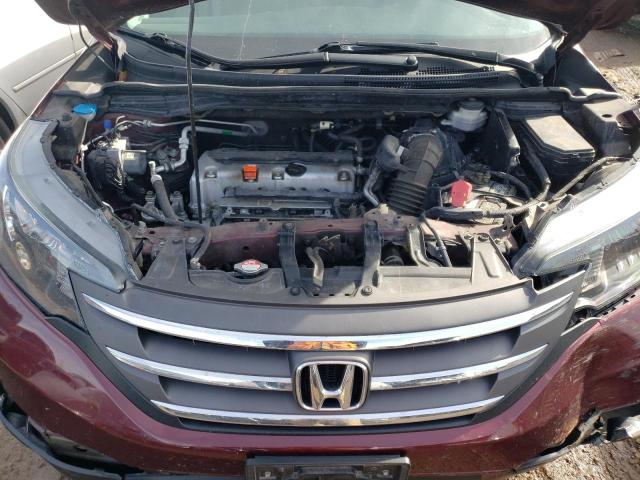 5J6RM4H59EL099324 - 2014 HONDA CR-V EX MAROON photo 11