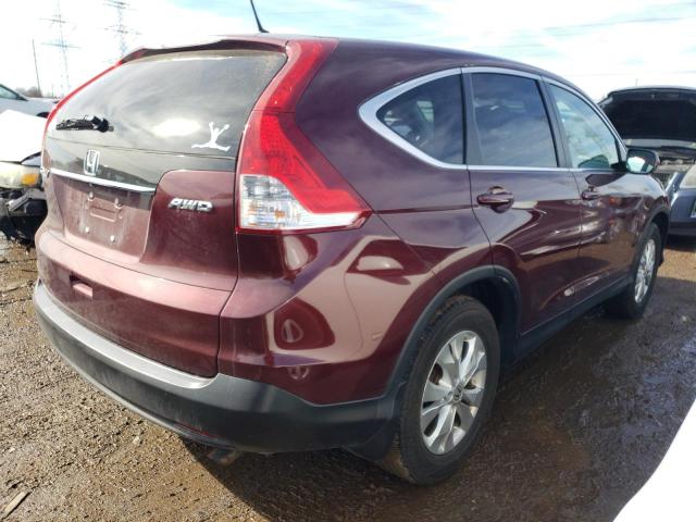 5J6RM4H59EL099324 - 2014 HONDA CR-V EX MAROON photo 3