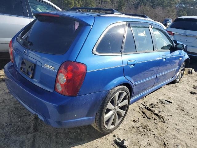 JM1BJ245631155299 - 2003 MAZDA PROTEGE PR5 蓝色 照片 3