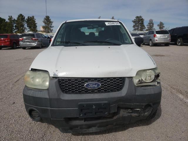 1FMYU02Z97KA24844 - 2007 FORD ESCAPE XLS WHITE photo 5