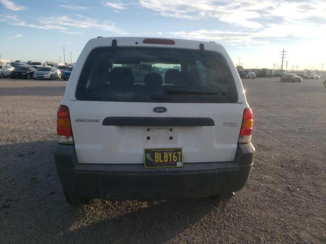 1FMYU02Z97KA24844 - 2007 FORD ESCAPE XLS WHITE photo 6